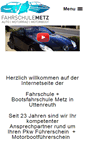 Mobile Screenshot of fahrschule-metz.de